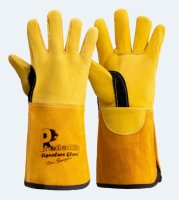Pred Welder Deerskin Gauntlet Tig