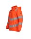 PULSAR® REACT Men's Hi-Vis Waterproof Orange Shell Jacket