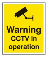 WARNING SIGN - CCTV