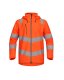 PULSAR® REACT Men's Hi-Vis Waterproof Orange Shell Jacket