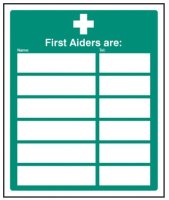 FIRST AID - First Aiders Are