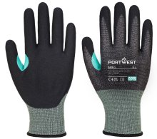 Portwest A661 Foam Nitrile Cut E Glove