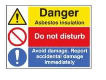 DANGER SIGN - Asbestos
