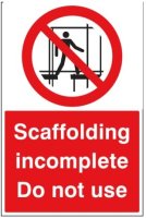 WARNING - Scaffolding Incomplete