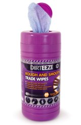 Dirteeze Rough and Smooth Wipes (80)