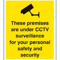Warning SIGN-CCTV