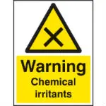 WARINING SIGN-Chemical Irritant S/A
